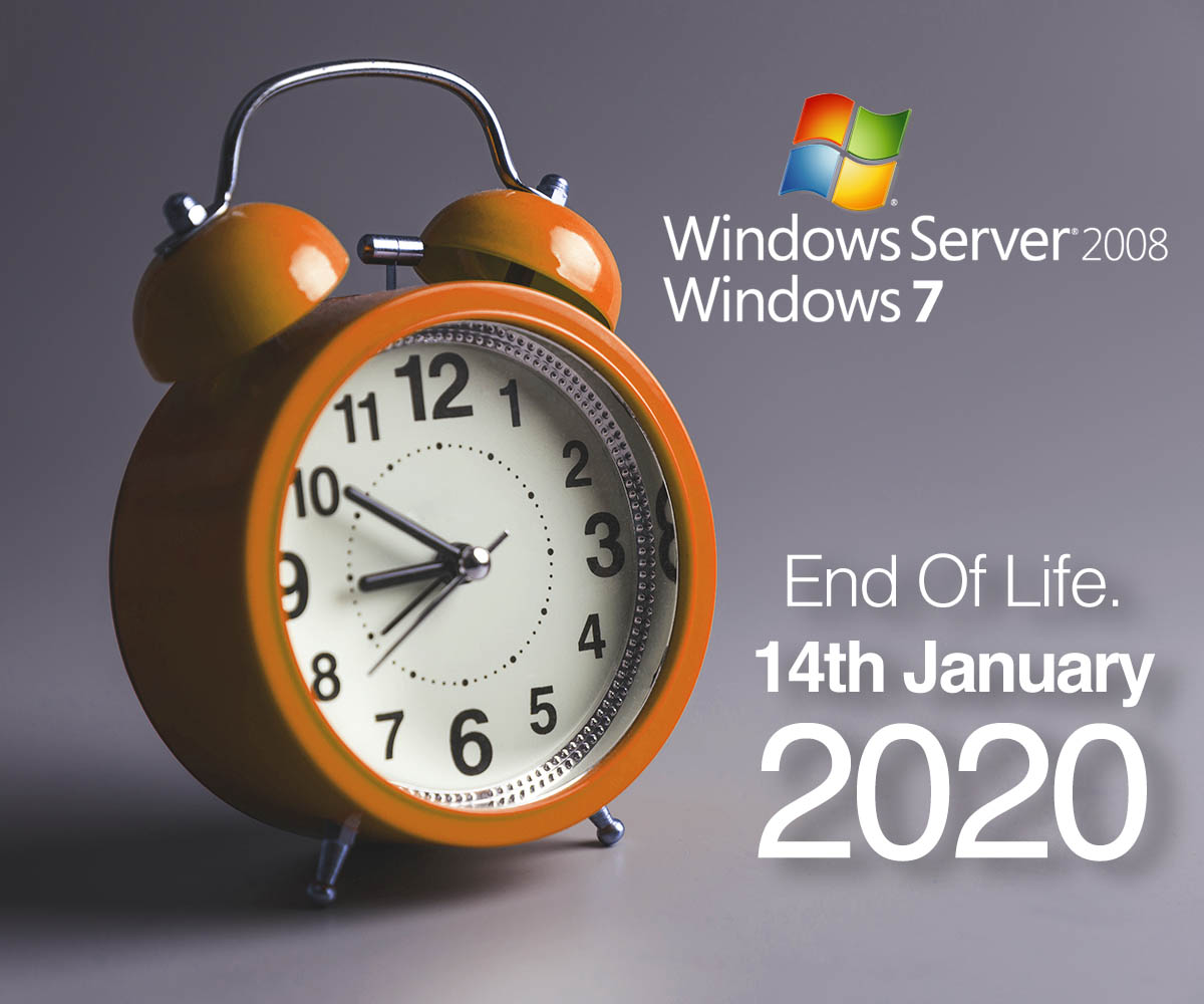 Windows Server 2008 End of Life 14th Jan 2020
